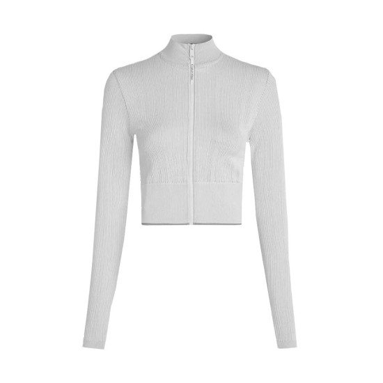 Calvin Klein Γυναικεία ζακέτα Cropped Zip Up Jacket
